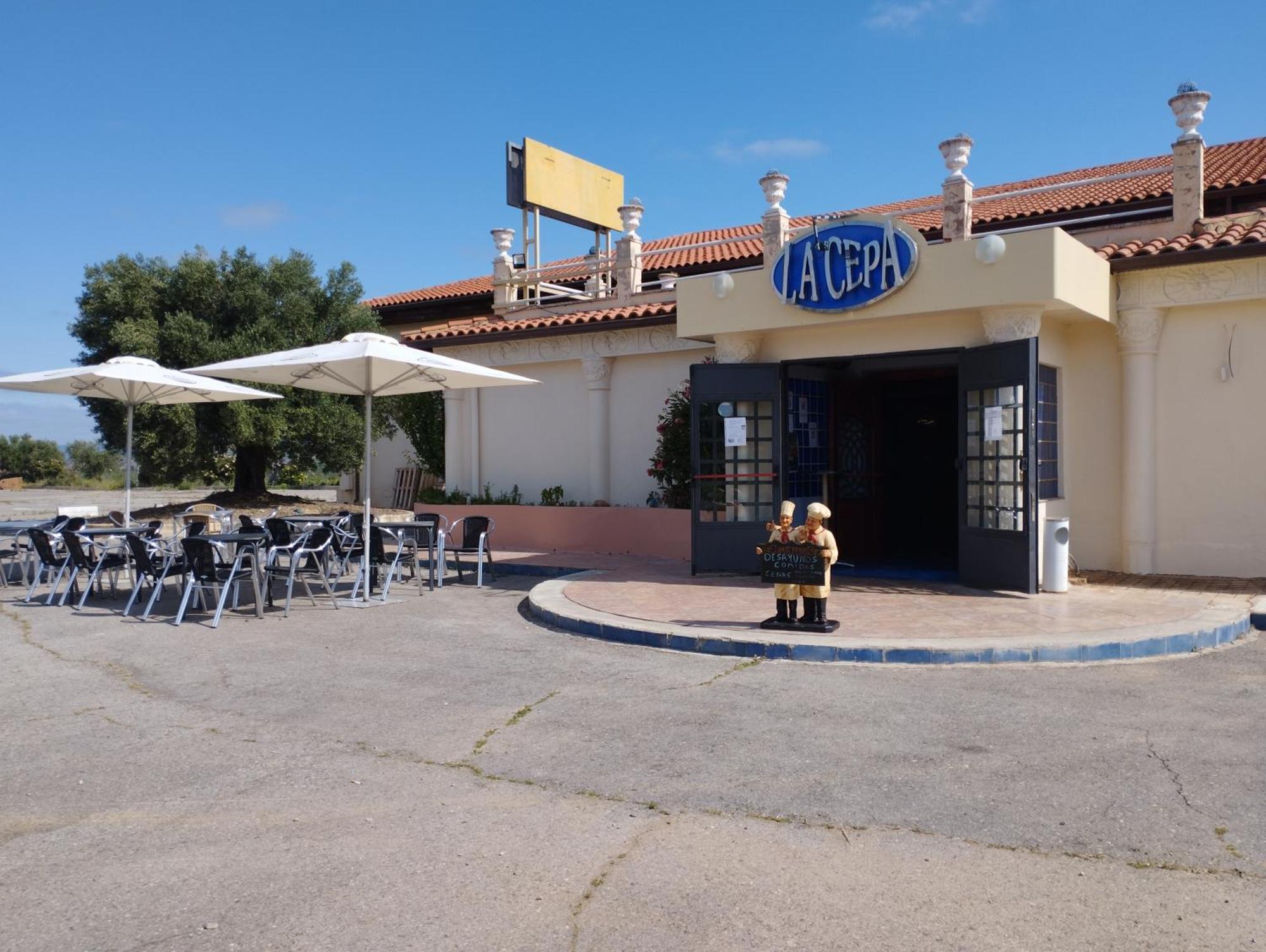 Hostal Restaurante La Cepa Cenicero Buitenkant foto